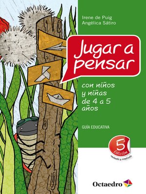 cover image of Jugar a pensar con niños y niñas de 4 a 5 años